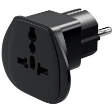 Goobay Univerzální cestovní adaptér pro zahraniční spotřebiče do CZ zásuvky IEC 320 C13 Goobay Univerzální cestovní adaptér pro zahraniční spotřebiče do CZ zásuvky IEC 320 C13