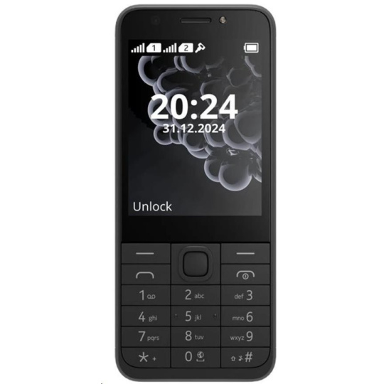 Nokia 230 Dual SIM, černá (2024), (CZ, SK, HU)