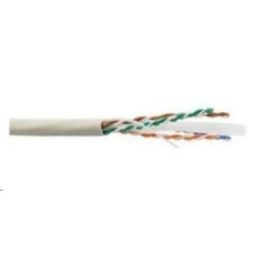 UTP kabel LYNX, Cat6, drát, LS0H, šedý, 305m