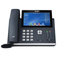 Yealink SIP-T48U IP telefon, 7" 800x480 barevný dotykový, 2x RJ45 10/100/1000, PoE, 16x SIP, 1x USB, bez adaptéru