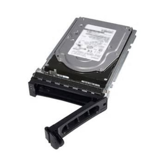 Dell 600GB Hard Drive SAS ISE 12Gbps 10k 512n 2.5in with 3.5in HYB CARR Hot-Plug CUS Kit T350,T550, R250,R350,R450