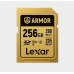 Lexar SDXC ARMOR Gold UHS-II U3, Stainless Steel, IP68 R280/W210 (V60) 256GB