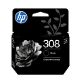 HP 308 Black Original Ink Cartridge (160 pages)