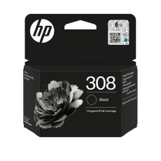 HP 308 Black Original Ink Cartridge (160 pages)