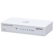 MANHATTAN 5-Port Gigabit Ethernet Switch, 5xRJ45 10/100/1000 Mbps Ports