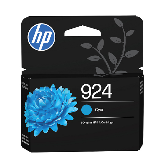 HP 924 Cyan Original Ink Cartridge (400 pages)