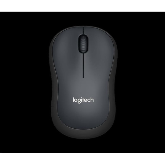 Logitech Wireless Mouse M220 Silent, black