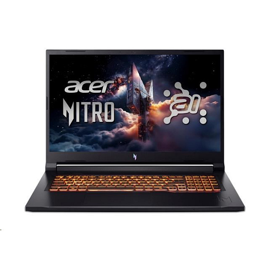 ACER NTB Nitro V 17 AI (ANV17-41-R53A),Ryzen 7 260,17.3"FHD,16GB,512GB SSD,RTX 5050,W11H,Black ACER NTB Nitro V 17 AI (ANV17-41-R53A),Ryzen 7 260,17.3"FHD,16GB,512GB SSD,RTX 5050,W11H,Black