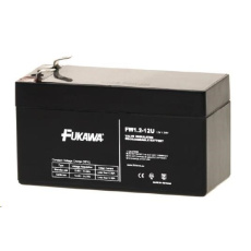 Baterie - FUKAWA FW 1,2-12 U (12V/1,2Ah - Faston 187), životnost 5let