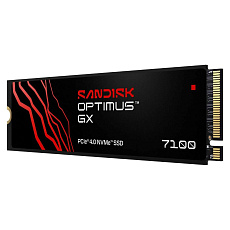 SANDISK SSD OPTIMUS GX 7100 NVMe 2TB PCIe, Gen4, (R:7250, W:6900MB/s) SANDISK SSD OPTIMUS GX 7100 NVMe 2TB PCIe, Gen4, (R:7250, W:6900MB/s)