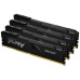 KINGSTON DIMM DDR4 64GB (Kit of 4) 2666MT/s CL16 1Gx8 FURY Beast Černá