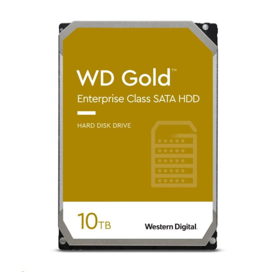 WD GOLD WD102KRYZ 10TB, SATA III 3.5", 256MB 7200RPM, 262MB/s, CMR, Enterprise