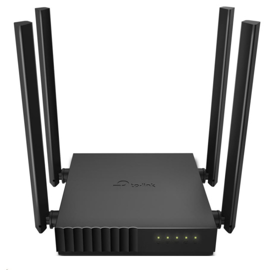 TP-Link Archer C54 WiFi5 router (AC1200, 2,4GHz/5GHz, 4x100Mb/s LAN, 1x100Mb/s WAN)