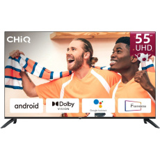 CHiQ U55G7LX TV 55", UHD, smart, Android, Dolby Vision, Frameless