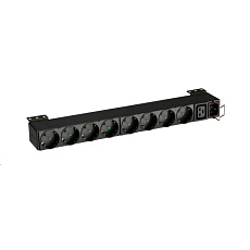 Eaton FlexPDU, 1U, vstup C20, 4 kW, 16 A, 200-240 V, zásuvky: (1) C19/(8) SHUKO, DIN