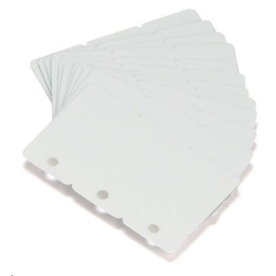 Zebra plasic cards, pacck of 500