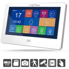 Veria LCD monitor videotelefonu 7077B bílý Veria LCD monitor videotelefonu 7077B bílý
