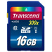 TRANSCEND SDHC karta 16GB Premium, Class 10 UHS-I, 300X (45MB/s)