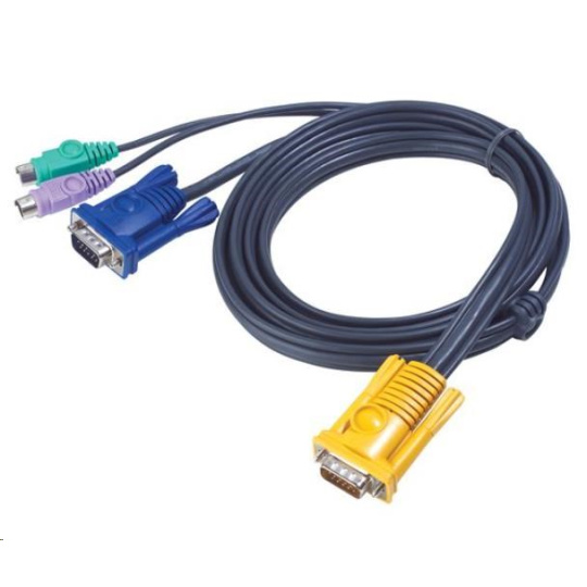 ATEN KVM sdružený kabel k CS-12xx, CS-231 PS/2, 6m