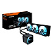 GIGABYTE Vodní chladič EAGLE 360, 3x120mm, ARGB, LGA1851, AM5, černá