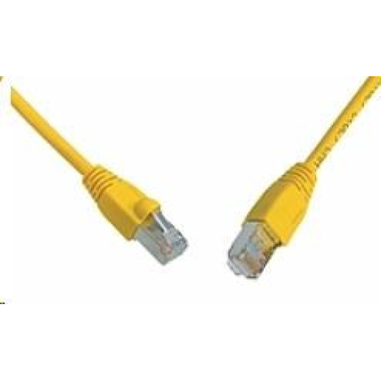 Solarix Patch kabel CAT6 SFTP PVC 10m žlutý snag-proof C6-315YE-10MB