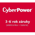 CyberPower 3-tí rok záruky pro UT1050EG-FR, UT1050EG