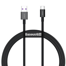 Baseus Superior Series rychlonabíjecí kabel USB/Type-C 66W 1m černá