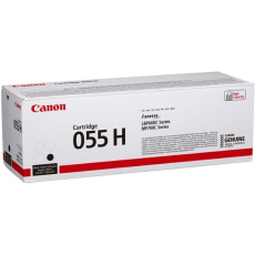 Canon TONER CRG-055H černý pro i-SENSYS LBP663Cdw, LBP664Cx, MF742Cdw, MF744Cdw (7 600 str.) BAZAR/POŠKOZENÝ OBAL