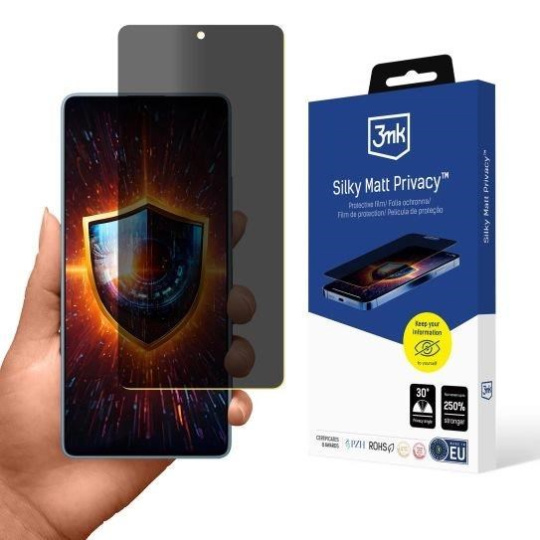 3mk Silky Matt Privacy pro Redmi Note 14s 3mk Silky Matt Privacy pro Redmi Note 14s