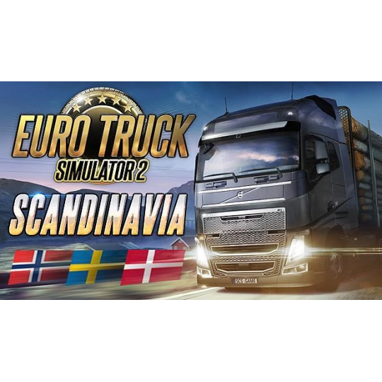 Euro Truck Simulator 2 - Scandinavia (PC) klíč Steam Euro Truck Simulator 2 - Scandinavia (PC) klíč Steam