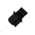 Solarix Záslepka pro konektor RJ45 černá / 100ks RJ45-0-BK