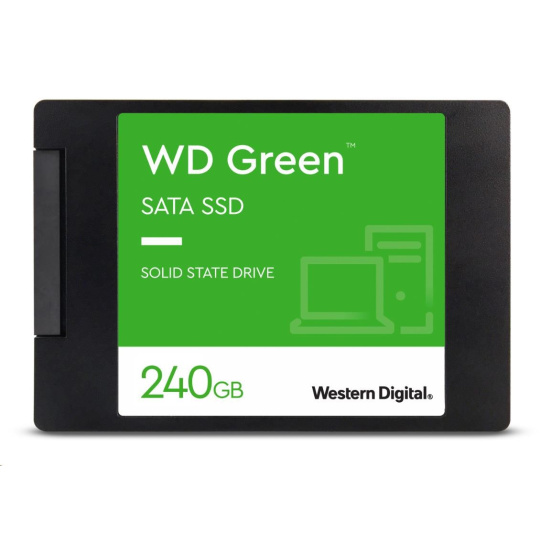 WD GREEN SSD 3D NAND WDS250G5G0A 250GB SATA/600, (R:500, W:400MB/s), 2.5" WD GREEN SSD 3D NAND WDS250G5G0A 250GB SATA/600, (R:500, W:400MB/s), 2.5"