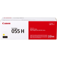Canon TONER CRG-055H žlutý pro i-SENSYS LBP663Cdw, LBP664Cx, MF742Cdw, MF744Cdw (5 900 str.)