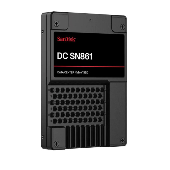 SanDisk Enterprise SSD 7.68TB DC SN861, PCIe Gen5, (R:13700, W:7500MB/s), RI-1DW/D BICS6 SE