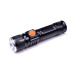 Solight LED nabíjecí kapesní svítilna, 200lm, 3W, zoom, Li-Ion