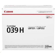 Canon TONER  CRG 039H černý pro i-Sensys LBP 351 a 352 (25 000 str.)