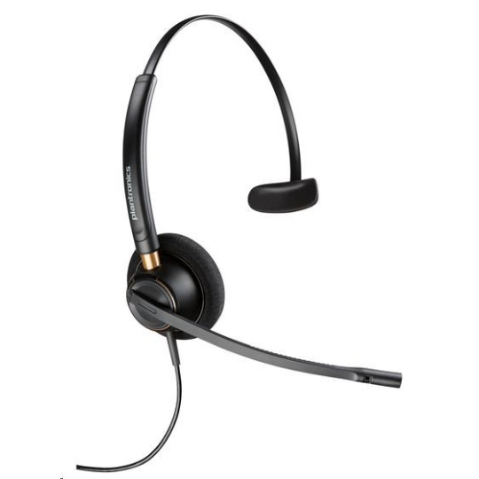 Poly EncorePro 510D with Quick Disconnect Monoaural Digital Headset TAA