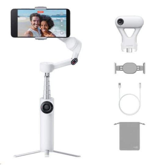 Insta360 Flow 2 AI Tracker Bundle (bílá)