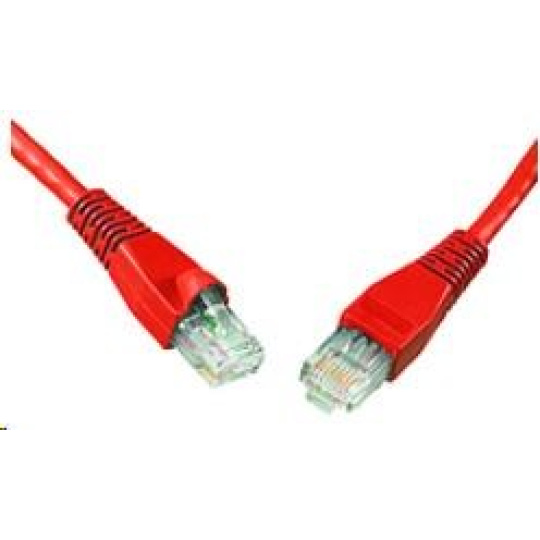 Solarix Patch kabel CAT6 UTP PVC 7m červený snag-proof C6-114RD-7MB