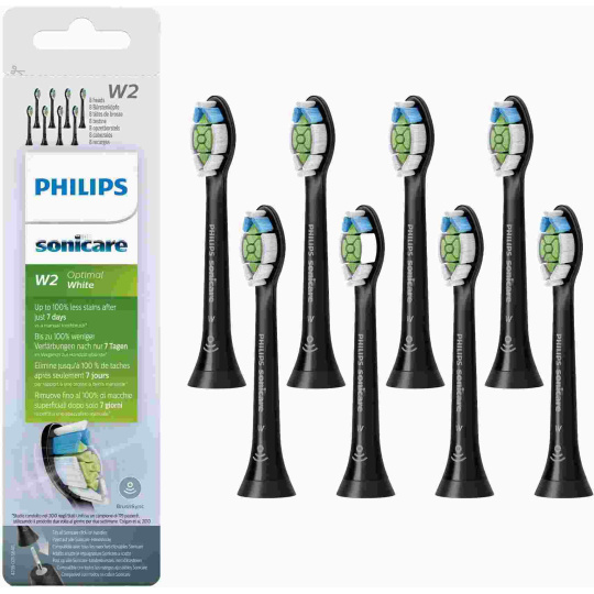 Philips HX6068/13 Sonicare W2 Optimal white, náhradní hlavice, 8 kusů