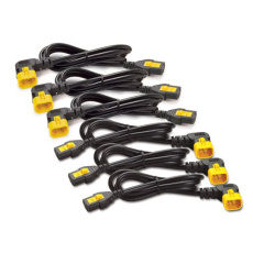 APC Power Cord Kit (6 ks), Locking, C13 to C14, (90°), 1.8m