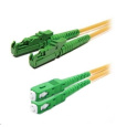 Duplexní patch kabel SM 9/125, OS2, E2000(APC)-SC(APC), LS0H, 5m