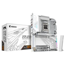 GIGABYTE MB Sc AM5 X870E A PRO X ICE, AMD X870E, 4xDDR5, 2x USB-C, 2xHDMI, ATX GIGABYTE MB Sc AM5 X870E A PRO X ICE, AMD X870E, 4xDDR5, 2x USB-C, 2xHDMI, ATX