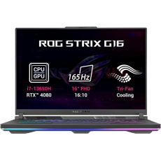 ASUS NTB ROG Strix G16 (G614JZ-N3001W), i7-13650HX, 16" 1920 x 1200, 16GB, 512GB SSD, RTX 4080, W11 Home, Gray