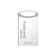 TRANSCEND Flash Disk 64GB JetFlash®710S, USB 3.0 (R:90/W:24 MB/s) stříbná TRANSCEND Flash Disk 64GB JetFlash®710S, USB 3.0 (R:90/W:24 MB/s) stříbná