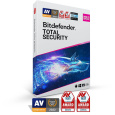 Bitdefender Total Security - 5 zařízení na 2 roky - elektronická licence do emailu