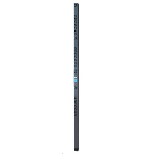 APC Rack PDU 2G, Metered-by-Outlet, ZeroU, 16A, 100-240V, (21)C13 & (3)C19, IEC-320 C20