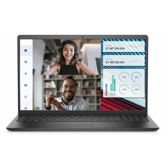 DELL NTB Vostro 3520/i5-1235U/8GB/512GB SSD/15.6" FHD/Intel UHD/FgrPr/WLAN/Backlit Kb/W11 Pro/3Y PS NBD