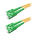 Duplexní patch kabel SM 9/125, OS2, SC(APC)-SC(APC), LS0H, 5m