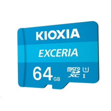 KIOXIA Exceria microSD card 64GB M203, UHS-I U1 Class 10